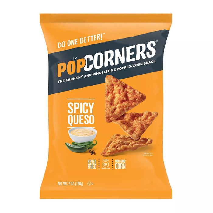 Popcorners 팝코너스 스파이시 퀘소 스낵 칩 198g