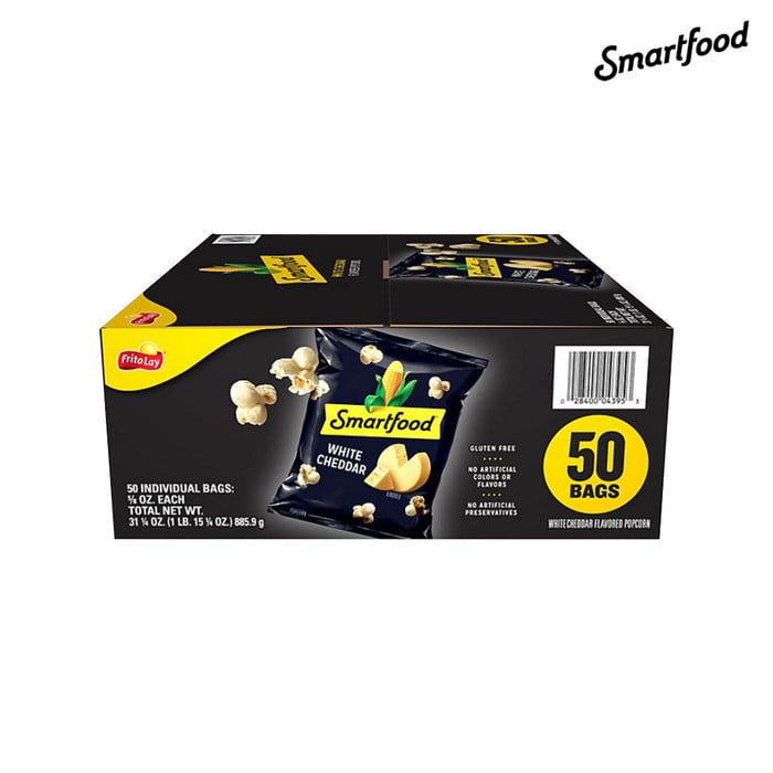 스마트푸드 화이트 체다 치즈 팝콘 0.625X50개입