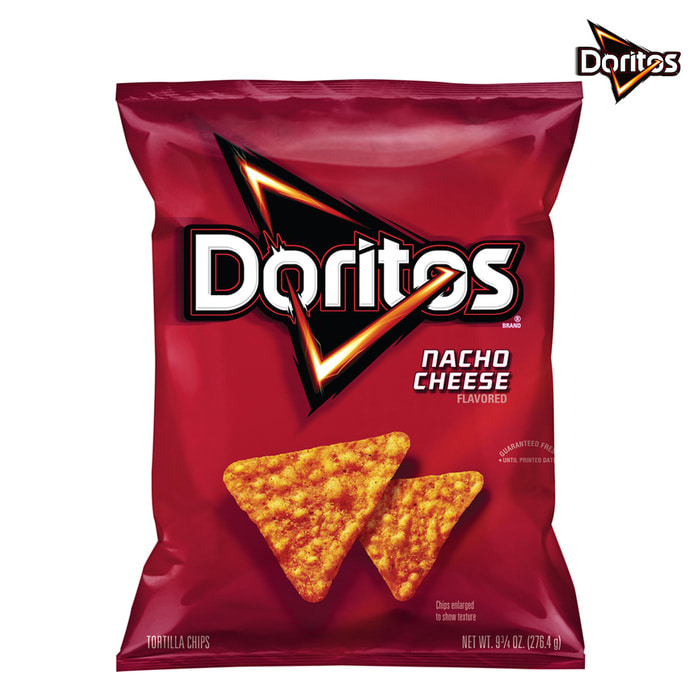 미국 도리토스 치즈 나초 칩 매운맛 스낵 과자 262.2g
