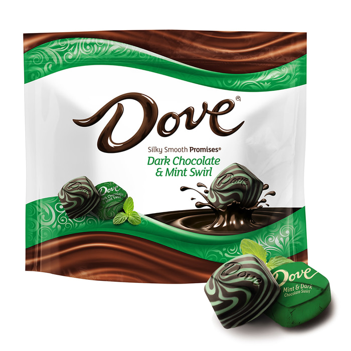 Dove 도브 프로미스 민트 다크 초콜릿 215g