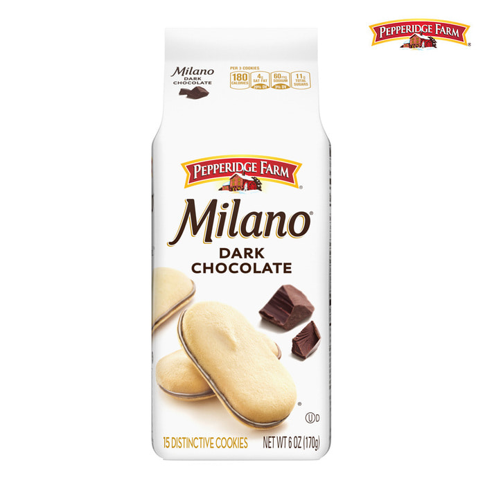 페퍼리지팜 밀라노 다크 초콜릿 쿠키 170g